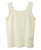 【グリーンパークス/Green Parks】の前後2WAY リブタンクトップⅡ Ivory|ID: prp329100004591428 ipo3291000000032664634