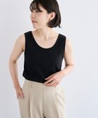 【グリーンパークス/Green Parks】の前後2WAY リブタンクトップⅡ Black|ID: prp329100004591428 ipo3291000000032664636