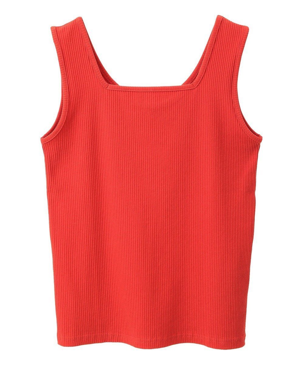 【グリーンパークス/Green Parks】の前後2WAY リブタンクトップⅡ インテリア・キッズ・メンズ・レディースファッション・服の通販 founy(ファニー) 　ファッション　Fashion　レディースファッション　Fashion for Women　トップス・カットソー　Cut & Sew Tops　キャミソール&ノースリーブ　Camisoles & Sleeveless Tops　おすすめ　Recommended / Our Picks　インナー　Innerwear　キャミソール　Camisole, Spaghetti Strap Top　シンプル　Simple, Minimal　ボトム　Bottoms, Lower Wear　ポケット　Pocket, Pocket Detail　再入荷　Restock / Back in Stock　A/W・秋冬　Autumn/Winter　Red|ID: prp329100004591428 ipo3291000000032664638