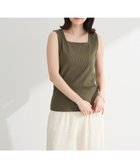 【グリーンパークス/Green Parks】の前後2WAY リブタンクトップⅡ Khaki|ID: prp329100004591428 ipo3291000000032664641
