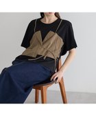 【イェッカ ヴェッカ/YECCA VECCA】のビスチェレイヤード風デザインTee Black|ID: prp329100004591438 ipo3291000000033630656
