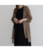 【イェッカ ヴェッカ/YECCA VECCA】の2way袖デザインシアーロングシャツ Dark Beige|ID: prp329100004591439 ipo3291000000032588559