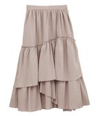 【アースミュージックアンドエコロジー/earth music&ecology】のティアードヘムフレアスカート 人気、トレンドファッション・服の通販 founy(ファニー) ファッション Fashion レディースファッション Fashion for Women スカート Skirts Aライン・フレアスカート A-Line & Flared Skirts おすすめ Recommended / Our Picks アシンメトリー Asymmetrical Style フェミニン Feminine, Girly フリル Frill, Ruffle フレア Flare, Flared ポケット Pocket, Pocket Detail エレガント 上品 Elegant 夏 Summer 春 Spring S/S・春夏 SS, Spring/Summer, Warm Season thumbnail Beige|ID: prp329100004591443 ipo3291000000033605469