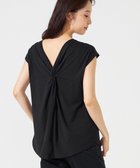【チャコット/Chacott】のChacott BALANCE ツイストアクセント2WayTシャツ ブラック|ID: prp329100004591449 ipo3291000000032588592
