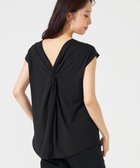 【チャコット/Chacott】のChacott BALANCE ツイストアクセント2WayTシャツ ブラック|ID: prp329100004591449 ipo3291000000033656112