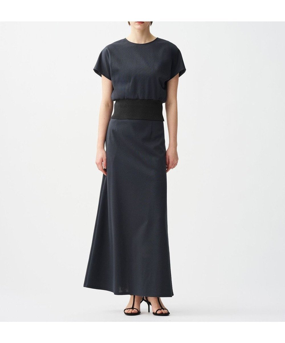 【アンクレイヴ/uncrave】の【UVカット・接触冷感・マシンウォッシャブル】ダブルフェイスジャージー フレアスカート インテリア・キッズ・メンズ・レディースファッション・服の通販 founy(ファニー) 　ファッション　Fashion　レディースファッション　Fashion for Women　スカート　Skirts　Aライン・フレアスカート　A-Line & Flared Skirts　春　Spring　カットソー　Cut and Sewn Top　シルケット　Silket, Silky Cotton　フレア　Flare, Flared　マキシ　Maxi, Full Length　S/S・春夏　SS, Spring/Summer, Warm Season　夏　Summer　スレート|ID: prp329100004591702 ipo3291000000033655328