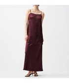 【アンクレイヴ/uncrave】の【手洗い可】アセテートヴィンテージサテン バイアススカート 人気、トレンドファッション・服の通販 founy(ファニー) ファッション Fashion レディースファッション Fashion for Women スカート Skirts ヴィンテージ Vintage Style 春 Spring キャミソール Camisole, Spaghetti Strap Top 吸水 Absorbent, Quick-Dry バイアス Bias, Diagonal Cut フレア Flare, Flared マキシ Maxi, Full Length ワイド Wide, Wide Fit S/S・春夏 SS, Spring/Summer, Warm Season 夏 Summer エレガント 上品 Elegant thumbnail バーガンディ|ID: prp329100004591711 ipo3291000000034189434