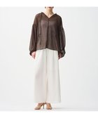 【アンクレイヴ/uncrave】の【洗濯機洗い可】コットンリネンボイル ワイドパンツ オフ|ID: prp329100004591716 ipo3291000000032593306