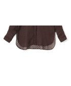 【アンクレイヴ/uncrave】の【手洗い可】シアードットジャガード シャツ ブラウン|ID: prp329100004591721 ipo3291000000032593333