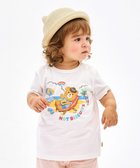 【ミキハウスホットビスケッツ/MIKI HOUSE HOT BISCUITS / KIDS】の【家族でおそろい】【80-120cm】アウトドアデザイン 半袖Tシャツ ブルー|ID: prp329100004592347 ipo3291000000032602736