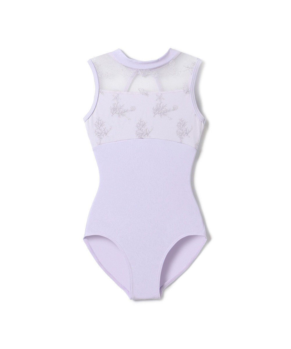 【チャコット/Chacott / KIDS】のハイネックレオタード インテリア・キッズ・メンズ・レディースファッション・服の通販 founy(ファニー) 　ファッション　Fashion　キッズファッション　Fashion for Kids　ストレッチ　Stretch, Stretchy Fabric　ハイネック　High Neck, Mock Neck　ベビー　Baby, Babywear　ラベンダー　Lavender　レース　Lace, Lace Fabric　人気　Popular, Best Seller　ラベンダー|ID: prp329100004592356 ipo3291000000033462987