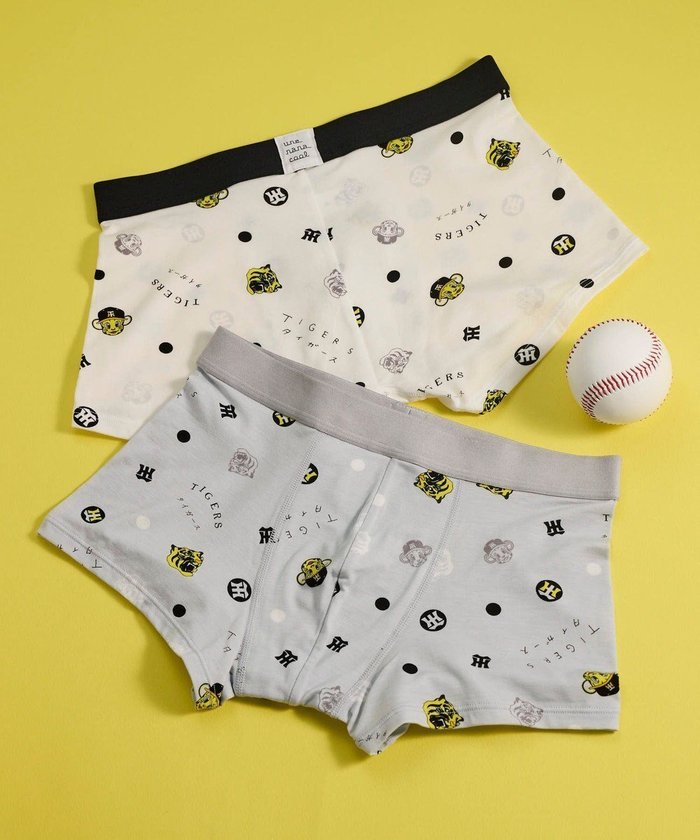 【ウンナナクール/une nana cool / MEN】のMADE WITH 阪神タイガース メンズボクサーパンツ インテリア・キッズ・メンズ・レディースファッション・服の通販 founy(ファニー) https://founy.com/ ファッション Fashion メンズファッション Fashion for Men ボトムス Bottoms アンダー Underwear Essentials フィット Fit, Slim Fit |ID: prp329100004592358 ipo3291000000034188108