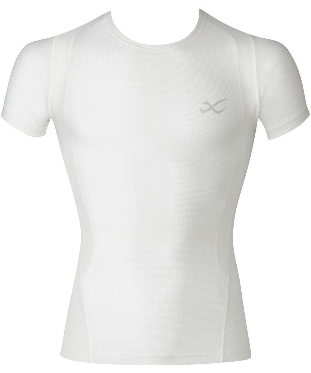 【シーダブリューエックス/CW-X / MEN】の【MEN】 CW-X 機能性トップス 【JYURYU TOP】 メッシュ 半袖 肩が動かしやすくなる 運動時の疲労を軽減 ゴルフ 球技 マラソン JAO395 /ワコール インテリア・キッズ・メンズ・レディースファッション・服の通販 founy(ファニー) 　ファッション　Fashion　メンズファッション　Men's Style Online　トップス・カットソー　Tops/Tshirt/Men　切替　Switching　抗菌　Antibacterial　スポーツ　Sports　フィット　Fit　半袖　Short Sleeve　メッシュ　Mesh　おすすめ　Recommend　ゴルフ　Golf　アイボリー|ID: prp329100004592361 ipo3291000000032602838