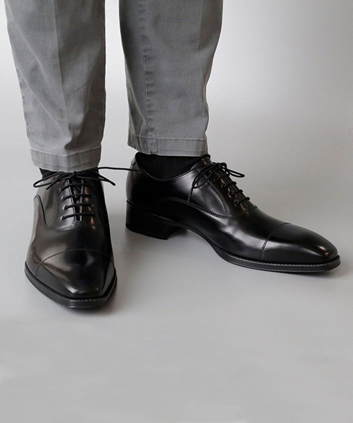 【リーガル フットコミュニティ/REGAL FOOT COMMUNITY / MEN】の【リーガルドレス】21EL ストレートチップ ビジネスシューズ インテリア・キッズ・メンズ・レディースファッション・服の通販 founy(ファニー) https://founy.com/ ファッション Fashion メンズファッション Men's Style Online シューズ・靴 Shoes/Men インソール Insole シューズ Shoes シンプル Simple スタンダード Standard ストレート Straight スーツ Suit ドレス Dress 定番 Standard ハイヒール High Heels ファブリック Fabric フォーマル Formal ライニング Lining ビジネス 仕事 通勤 Business |ID: prp329100004592363 ipo3291000000032602847
