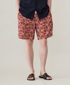 【アンフィーロ/UNFILO / MEN】のTORO TORO ショートパンツ 24年春夏商品 花柄赤|ID: prp329100004592373 ipo3291000000032602919