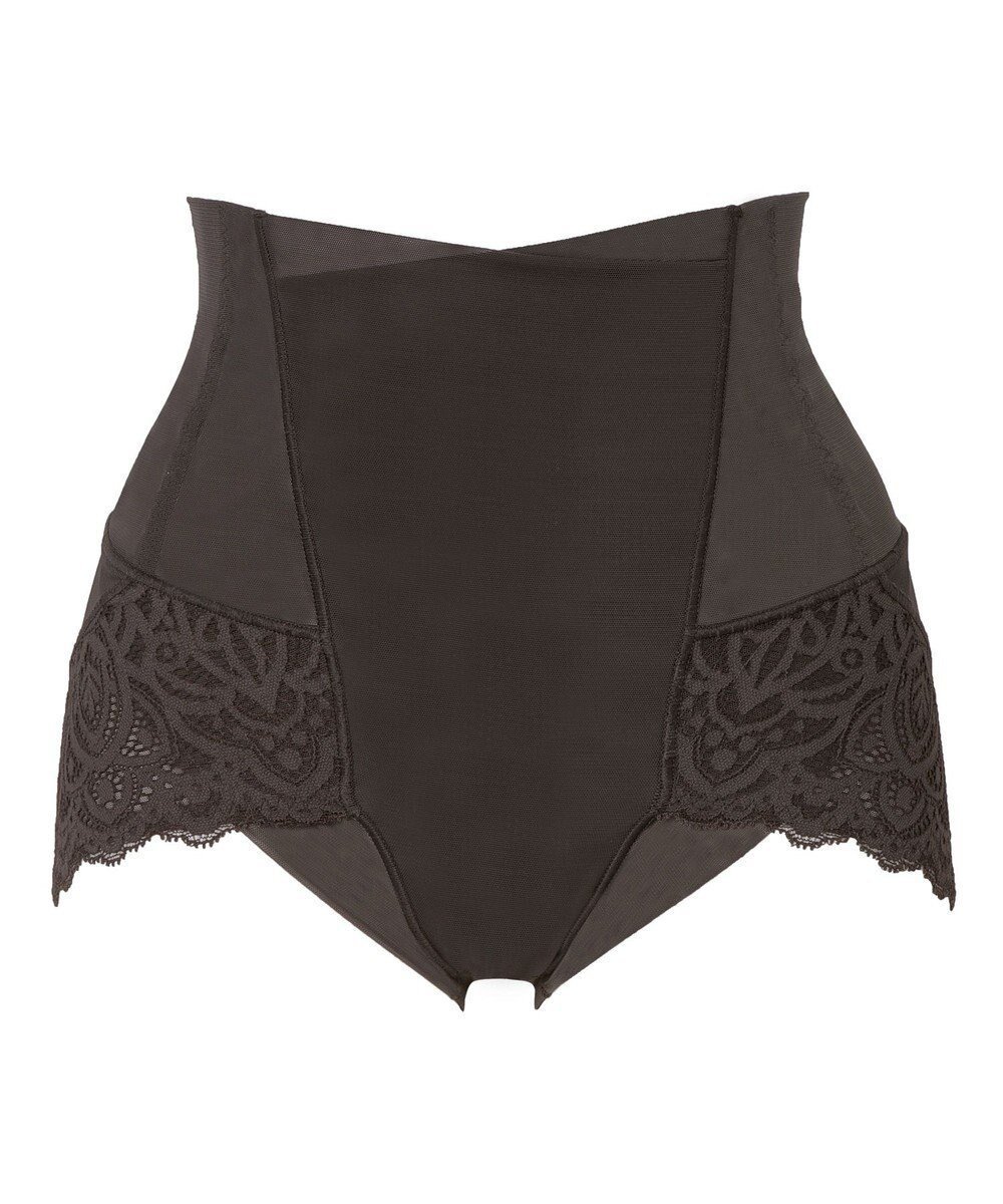 【ブラデリス ニューヨーク/BRADELIS New York】の【カヤビューティーラボ】レーシーハイウエストショーツ24 インテリア・キッズ・メンズ・レディースファッション・服の通販 founy(ファニー) 　ファッション　Fashion　レディースファッション　Ladies' Fashion Online　アンダー　Under　カシュクール　Cachecoeur　ギャザー　Gather　クロシェ　Crochet　シェイプ　Shape　ショーツ　Shorts　ストレッチ　Stretch　タンブラー　Tumbler　トレンド　Trend　パターン　Pattern　フィット　Fit　フラット　Flat　フロント　Front　プリント　Print　メッシュ　Mesh　ランジェリー　Lingerie　レース　Race　おすすめ　Recommend　チャコール|ID: prp329100004592377 ipo3291000000032602966