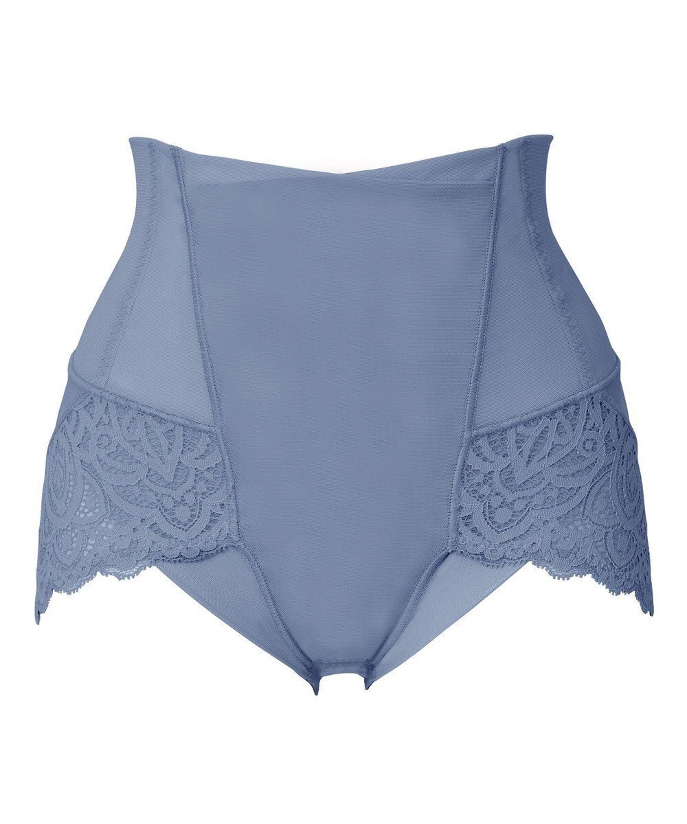 【ブラデリス ニューヨーク/BRADELIS New York】の【カヤビューティーラボ】レーシーハイウエストショーツ24 インテリア・キッズ・メンズ・レディースファッション・服の通販 founy(ファニー) 　ファッション　Fashion　レディースファッション　Ladies' Fashion Online　アンダー　Under　カシュクール　Cachecoeur　ギャザー　Gather　クロシェ　Crochet　シェイプ　Shape　ショーツ　Shorts　ストレッチ　Stretch　タンブラー　Tumbler　トレンド　Trend　パターン　Pattern　フィット　Fit　フラット　Flat　フロント　Front　プリント　Print　メッシュ　Mesh　ランジェリー　Lingerie　レース　Race　おすすめ　Recommend　ダスクブルー|ID: prp329100004592377 ipo3291000000032602967