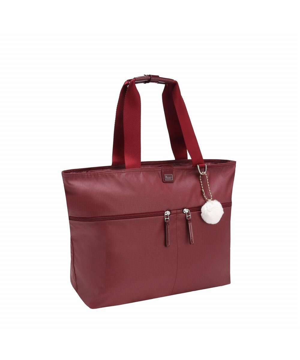 【エースバッグズアンドラゲッジ/ACE BAGS & LUGGAGE】のKanana project COLLECTION VYG ルフレ トートバッグ 68346 カナナプロジェクト コレクション インテリア・キッズ・メンズ・レディースファッション・服の通販 founy(ファニー) 　ファッション　Fashion　レディースファッション　Ladies' Fashion Online　バッグ　Bag　コレクション　Collection　シンプル　Simple　スーツケース キャリーケース　Suitcase　セットアップ　Set Up　トラベル　Travel　トレンド　Trend　ポケット　Pocket　エレガント 上品　Elegant　傘　Umbrella　旅行　Travel　軽量　Lightweight　バーガンディ|ID: prp329100004592406 ipo3291000000032603235