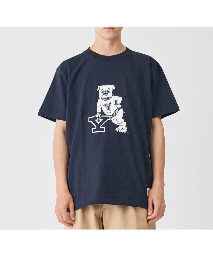 【ジェイプレスヨークストリート/J.PRESS YORK STREET】の【UNISEX】YALE × J.PRESS YORK STREET コラボTシャツ インテリア・キッズ・メンズ・レディースファッション・服の通販 founy(ファニー) https://founy.com/ ファッション Fashion レディースファッション Ladies' Fashion Online トップス・カットソー Tops/Tshirt シャツ/ブラウス Shirts/Blouses ロング / Tシャツ T-Shirts カットソー Cut and Sewn ユニセックス Unisex カットソー Cut And Sew コラボ Collaboration プリント Print ラバー Rubber 夏 Summer 春 Spring S/S・春夏 Ss・Spring/Summer |ID: prp329100004592422 ipo3291000000032603534