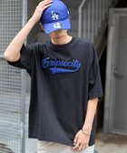 【ウィゴー/WEGO】の【ユニセックス着用アイテム/MLサイズ展開】サガラワッペンロゴBIG T(SS) ブラック|ID: prp329100004592446 ipo3291000000032696288