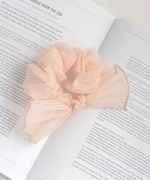 【フィービィー/phoebe】の【WEB限定】プリーツリボンシュシュ アイボリー 人気、トレンドファッション・服の通販 founy(ファニー) ファッション Fashion レディースファッション Fashion for Women シュシュ&ヘアアクセ/ヘアアレンジ Scrunchies & Hair Accessories おすすめ Recommended / Our Picks アクセサリー Fashion Accessories オケージョン Occasion Wear オーガンジー Organza Fabric シアー Sheer, See-Through フェミニン Feminine, Girly プリーツ Pleats, Pleated リボン Ribbon, Bow 入学式 Entrance Ceremony 卒業式 Graduation Ceremony 披露宴 Wedding Reception 結婚式 Wedding |ID:prp329100004592448