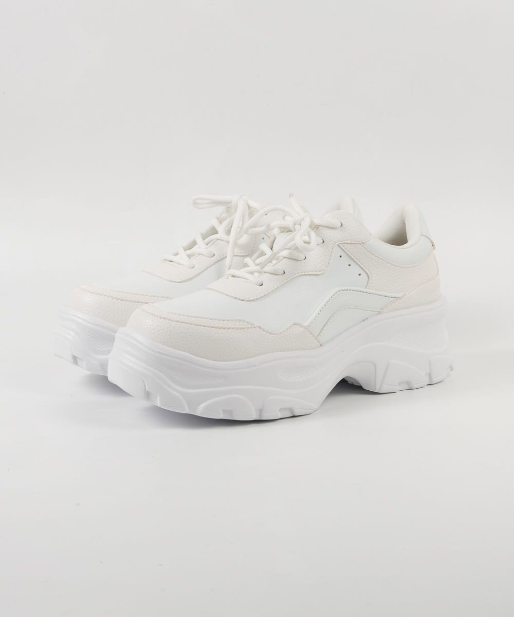 【ボントレ/BONTRE】の【pied du lapan/ピエドラパン】厚底軽量スニーカー/50748ZI インテリア・キッズ・メンズ・レディースファッション・服の通販 founy(ファニー) ファッション Fashion レディースファッション Fashion for Women シンプル Simple, Minimal スニーカー Sneakers, Trainers トレンド Trend, Trending Now フランス France, French モノトーン Monotone, Black and White 厚底 Platform Shoes 軽量 Lightweight, Ultra Light ホワイト|ID: prp329100004592452 ipo3291000000033655451