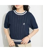 【クラフトスタンダードブティック/CRAFT STANDARD BOUTIQUE】の別注/BHPC 刺繍ケーブル編みニット Navy|ID: prp329100004592458 ipo3291000000032603891