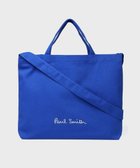 【ポール スミス/Paul Smith】のPaul Smith Logo ポップカラー トートバッグ ブルー|ID: prp329100004592460 ipo3291000000032603895