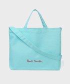 【ポール スミス/Paul Smith】のPaul Smith Logo ポップカラー トートバッグ ミントグリーン|ID: prp329100004592460 ipo3291000000032603896