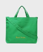 【ポール スミス/Paul Smith】のPaul Smith Logo ポップカラー トートバッグ グリーン|ID: prp329100004592460 ipo3291000000032603897