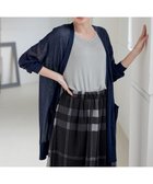 【ティアクラッセ/Tiaclasse】の【接触冷感】着流しロングニットカーディガン ネイビー|ID: prp329100004592478 ipo3291000000033187296