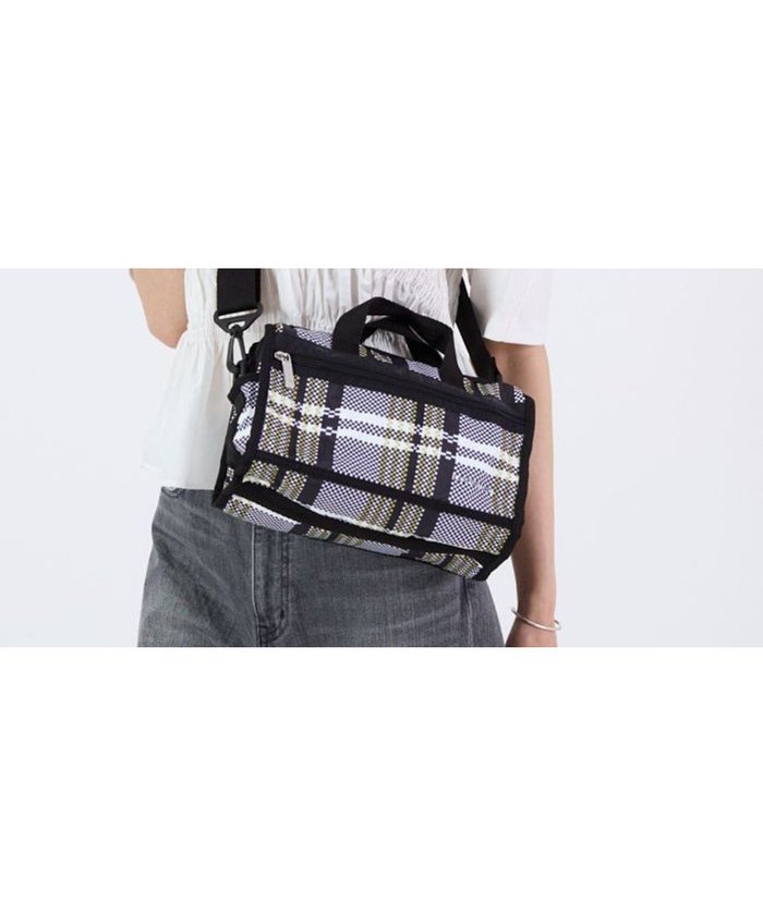 【レスポートサック/LeSportsac】のMINI DUFFEL CROSSBODY/ピクセルスクランブルチェック インテリア・キッズ・メンズ・レディースファッション・服の通販 founy(ファニー) https://founy.com/ ファッション Fashion レディースファッション Fashion for Women アウトドア Outdoor Clothing イエロー Yellow 財布 Wallet, Purse チェック Check, Plaid, Tartan プリント Print, Printed Pattern ボストンバッグ Boston Bag, Retro Bag ポケット Pocket, Pocket Detail ラップ Wrap, Wrap Design おすすめ Recommended / Our Picks 旅行 Travel |ID: prp329100004592501 ipo3291000000032604074