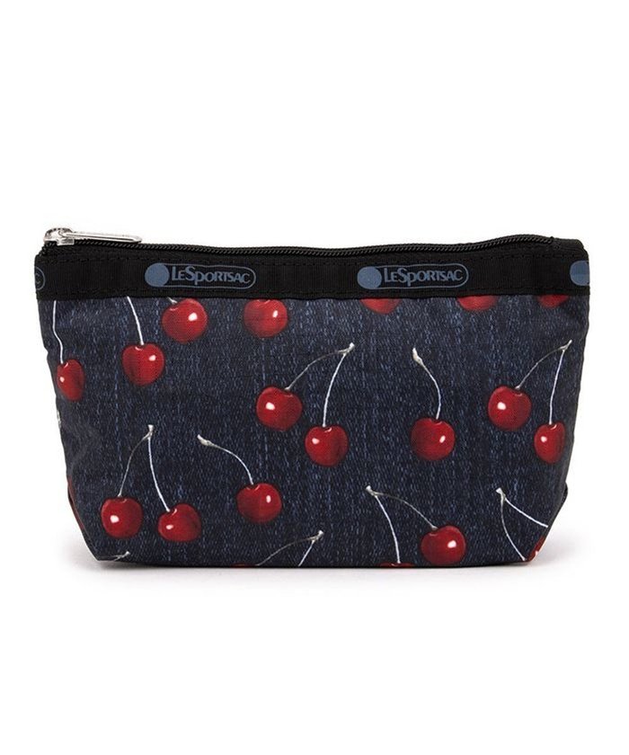 【レスポートサック/LeSportsac】のSMALL SLOAN COSMETIC/クラシカルチェリー インテリア・キッズ・メンズ・レディースファッション・服の通販 founy(ファニー) https://founy.com/ ファッション Fashion レディースファッション Ladies' Fashion Online 財布 Wallets ポーチ Pouches NEW・新作・新着・新入荷 New Arrivals おすすめ Recommend クラシカル Classical コンパクト Compact チェリー Cherry デニム Denim プリント Print ポケット Pocket ポーチ Pouch リップ Lip 財布 Wallet |ID: prp329100004592503 ipo3291000000032604078