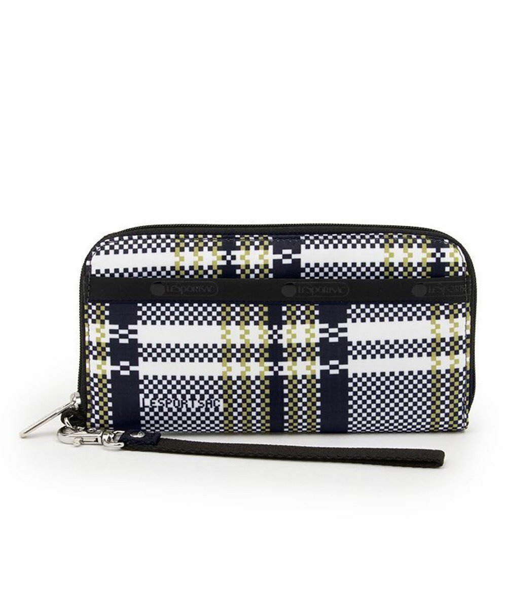 【レスポートサック/LeSportsac】のTECH WALLET WRISTLET/ピクセルスクランブルチェック 人気、トレンドファッション・服の通販 founy(ファニー) 　ファッション　Fashion　レディースファッション　Ladies' Fashion Online　財布　Wallets　イエロー　Yellow　ウォレット　Wallet　財布　Wallet　チェック　Check　プリント　Print　ポケット　Pocket　ラウンド　Round　NEW・新作・新着・新入荷　New Arrivals　おすすめ　Recommend　旅行　Travel　 other-1|ID: prp329100004592505 ipo3291000000032604082