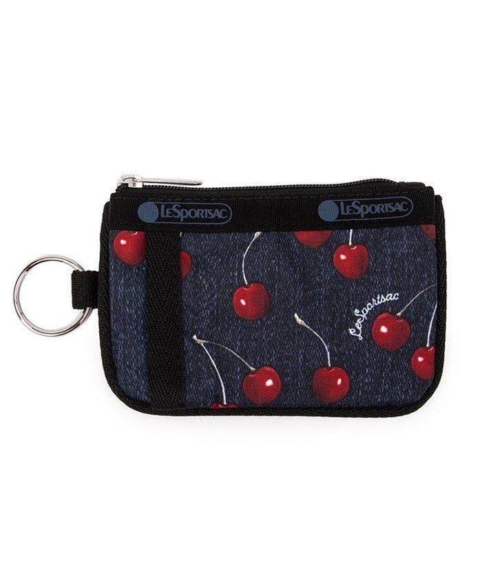 【レスポートサック/LeSportsac】のKEY CARD HOLDER/クラシカルチェリー インテリア・キッズ・メンズ・レディースファッション・服の通販 founy(ファニー) https://founy.com/ ファッション Fashion レディースファッション Ladies' Fashion Online 財布 Wallets NEW・新作・新着・新入荷 New Arrivals クラシカル Classical コイン Coin チェリー Cherry デニム Denim プリント Print ポケット Pocket 財布 Wallet |ID: prp329100004592509 ipo3291000000032604090