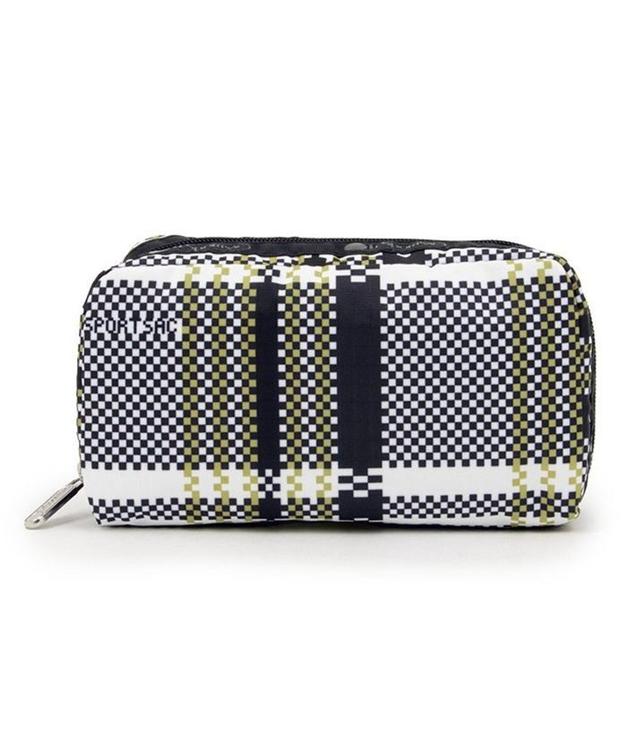 【レスポートサック/LeSportsac】のRECTANGULAR COSMETIC/ピクセルスクランブルチェック インテリア・キッズ・メンズ・レディースファッション・服の通販 founy(ファニー) https://founy.com/ ファッション Fashion レディースファッション Ladies' Fashion Online 財布 Wallets ポーチ Pouches NEW・新作・新着・新入荷 New Arrivals おすすめ Recommend イエロー Yellow スクエア Square チェック Check プリント Print ポケット Pocket ポーチ Pouch 財布 Wallet |ID: prp329100004592512 ipo3291000000032604096