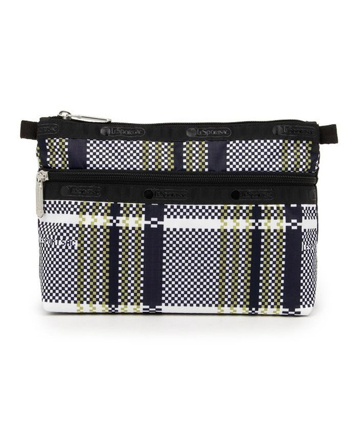 【レスポートサック/LeSportsac】のCOSMETIC CLUTCH/ピクセルスクランブルチェック インテリア・キッズ・メンズ・レディースファッション・服の通販 founy(ファニー) https://founy.com/ ファッション Fashion レディースファッション Ladies' Fashion Online バッグ Bag 財布 Wallets ポーチ Pouches NEW・新作・新着・新入荷 New Arrivals おすすめ Recommend イエロー Yellow クラッチ Clutch チェック Check プリント Print ポケット Pocket ポーチ Pouch 旅行 Travel 財布 Wallet |ID: prp329100004592517 ipo3291000000032604106