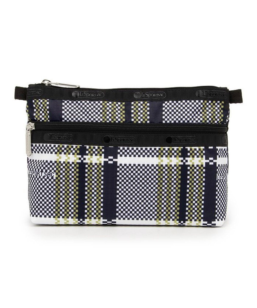 【レスポートサック/LeSportsac】のCOSMETIC CLUTCH/ピクセルスクランブルチェック インテリア・キッズ・メンズ・レディースファッション・服の通販 founy(ファニー) 　ファッション　Fashion　レディースファッション　Ladies' Fashion Online　バッグ　Bag　財布　Wallets　ポーチ　Pouches　NEW・新作・新着・新入荷　New Arrivals　おすすめ　Recommend　イエロー　Yellow　クラッチ　Clutch　チェック　Check　プリント　Print　ポケット　Pocket　ポーチ　Pouch　旅行　Travel　財布　Wallet　ピクセルスクランブルチェック|ID: prp329100004592517 ipo3291000000032604107
