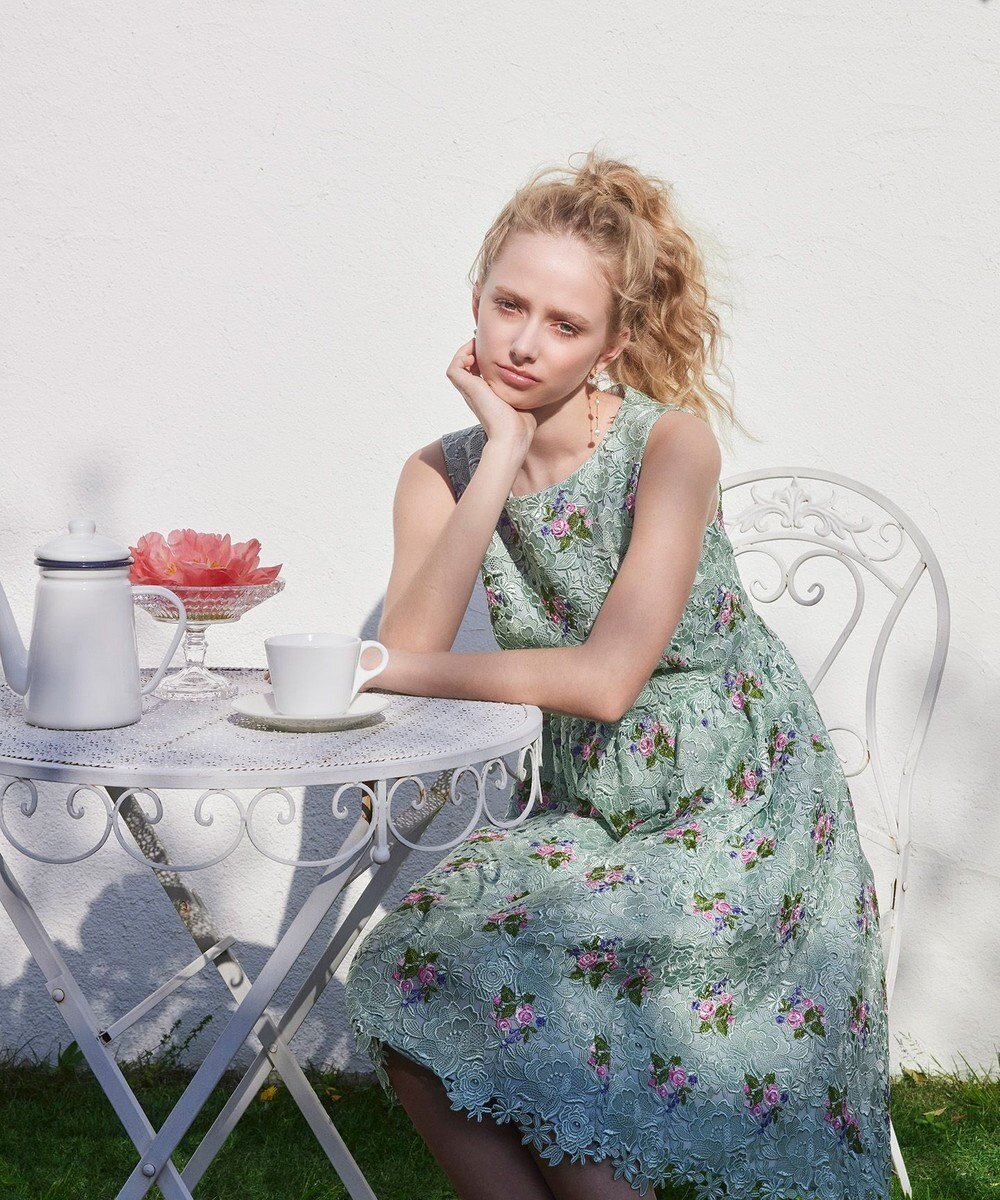 【トッカ/TOCCA】の【洗える・消臭】PASSION OF LACE ドレス インテリア・キッズ・メンズ・レディースファッション・服の通販 founy(ファニー) 　ファッション　Fashion　レディースファッション　Fashion for Women　ワンピース　Dresses　フォーマル・パーティードレス・結婚式用ドレス　Elegant & Casual Dresses　ドレス　Dress, One-Piece　レース　Lace, Lace Fabric　夏　Summer　S/S・春夏　SS, Spring/Summer, Warm Season　洗える　Machine Washable　A/W・秋冬　Autumn/Winter　ライトグリーン系7|ID: prp329100004592519 ipo3291000000032604112