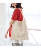【グリーンパークス/Green Parks】のandmikkaパイピング箔雑材トートバック Silver|ID: prp329100004592522 ipo3291000000032604124