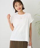 【クラフトスタンダードブティック/CRAFT STANDARD BOUTIQUE】のカットクレープクルーネックTシャツ White|ID: prp329100004592523 ipo3291000000032604127