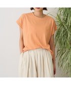 【クラフトスタンダードブティック/CRAFT STANDARD BOUTIQUE】のカットクレープクルーネックTシャツ Orange|ID: prp329100004592523 ipo3291000000032604129