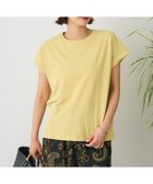 【クラフトスタンダードブティック/CRAFT STANDARD BOUTIQUE】のカットクレープクルーネックTシャツ Yellow|ID: prp329100004592523 ipo3291000000032604131