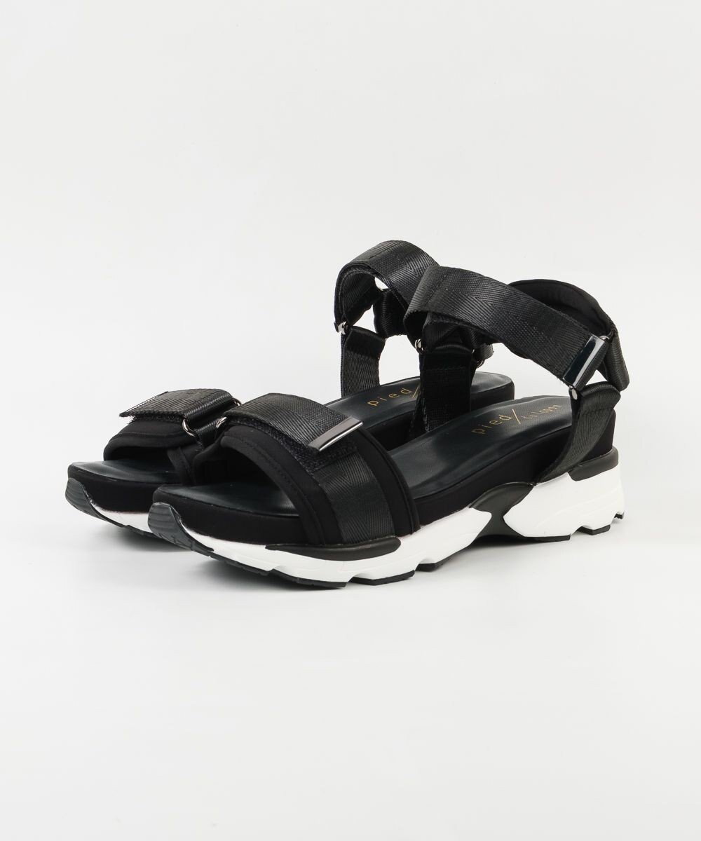 【ボントレ/BONTRE】の【pied du lapan/ピエドラパン】ベルクロスポーツサンダル/50721ZI 人気、トレンドファッション・服の通販 founy(ファニー) 　ファッション　Fashion　レディースファッション　Ladies' Fashion Online　スポーツウェア　Sportswear　サンダル / ミュール　Sandals　厚底　Platforms　春　Spring　サンダル　Sandals　スポーツ　Sports　フォルム　Form　フランス　France　メタリック　Metallic　モノトーン　Monotone　ラップ　Wrap　S/S・春夏　Ss・Spring/Summer　NEW・新作・新着・新入荷　New Arrivals　夏　Summer　 other-1|ID: prp329100004592525 ipo3291000000032604140