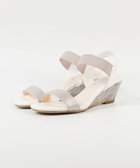 【ボントレ/BONTRE】の【pied du lapan/ピエドラパン】デコレイティブウエッジサンダル/50726ZI シルバー|ID: prp329100004592526 ipo3291000000032604147