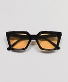 【ウィゴー/WEGO】のカラーレンズスクエアウェリントン ブラック|ID: prp329100004592529 ipo3291000000032604163