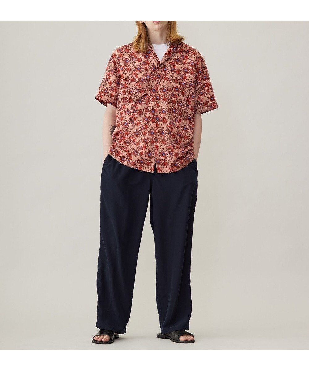 【アンフィーロ/UNFILO / MEN】のTORO TORO オープンカラーシャツ 24年春夏商品 インテリア・キッズ・メンズ・レディースファッション・服の通販 founy(ファニー) 　ファッション　Fashion　メンズファッション　Men's Style Online　トップス・カットソー　Tops/Tshirt/Men　シャツ　Shirts　ショート　Short　トレンド　Trend　ドレープ　Drape　リラックス　Relax　ワイド　Wide　エレガント 上品　Elegant　夏　Summer　抗菌　Antibacterial　春　Spring　S/S・春夏　Ss・Spring/Summer　花柄赤|ID: prp329100004593559 ipo3291000000032616490