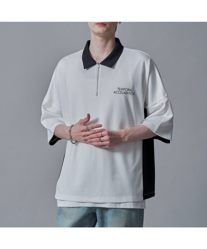 【ウィゴー/WEGO / MEN】のドルマンポンチハーフZIPT(SS) インテリア・キッズ・メンズ・レディースファッション・服の通販 founy(ファニー) https://founy.com/ ファッション Fashion メンズファッション Men's Style Online トップス・カットソー Tops/Tshirt/Men シャツ Shirts 春 Spring カットソー Cut And Sew シンプル Simple ジップ Zip スマホ Smartphone スラックス Slacks トレンド Trend ハーフ Half リラックス Relax ワイド Wide S/S・春夏 Ss・Spring/Summer 再入荷 Restock/Back In Stock/Re Arrival おすすめ Recommend 夏 Summer |ID: prp329100004593567 ipo3291000000032616586