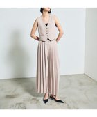 【グレース コンチネンタル/GRACE CONTINENTAL】のトリアセショートジレ ベージュ|ID: prp329100004593575 ipo3291000000032616743