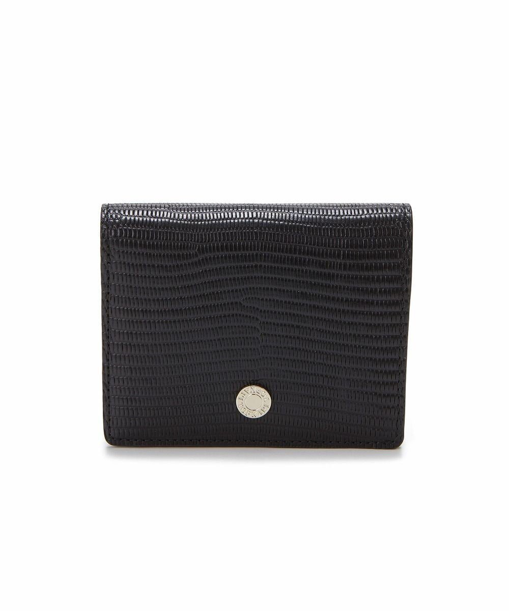 【トプカピ/TOPKAPI】の【TOPKAPI】イタリアンレザー リザード型押し 二つ折り 財布 LUCIA ルチア インテリア・キッズ・メンズ・レディースファッション・服の通販 founy(ファニー) 　ファッション　Fashion　レディースファッション　Ladies' Fashion Online　財布　Wallets　イタリア　Italy　エレガント 上品　Elegant　コイン　Coin　スリム　Slim　財布　Wallet　人気　Popularity　ポケット　Pocket　ブラック|ID: prp329100004593580 ipo3291000000032617169